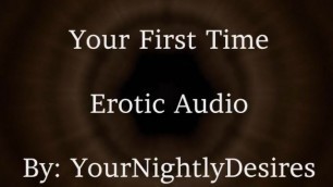 I'll be Gentle [virginity] [kissing] [aftercare] (Erotic Audio for Women)