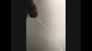 Young Black Dick Pissing 2