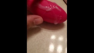 Female Cum On Rabbit Sex Toy After Use (YUM)