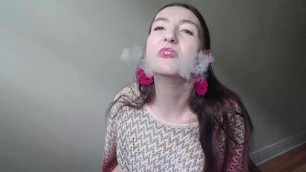 Inhale 24 smoking fetish by Gypsy Dolores