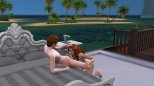 Cumming in her pussy (WickedWhims - Sims 4)