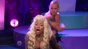 Nicki Minaj FAP CHALLENGE - Pound the Alarm (Tonight Show) (Part 1)