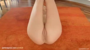 Super Hot Solo Girl Summer Masturbating on Give me Pink Gonzo Style