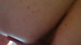 Hairy Wife Fingering her wet Pussy