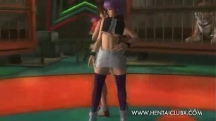 girls fan service d&period; or Alive 5 Ultimate Sexy Ecchi Kasumi and Ayane