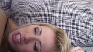 Round assed blonde fucks for all she’s worth 
