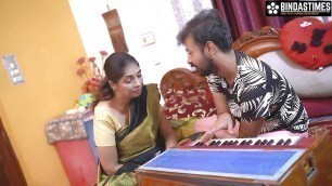 Naughty Student Antim Flirts with his Music Teacher For Hardcore Fuck ( Hindi Audio )