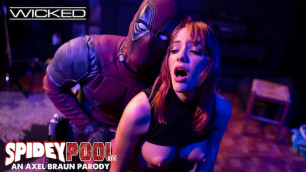 SPIDEYPOOL - Big Tittied Mary Jane Rides Deadpool's Cock