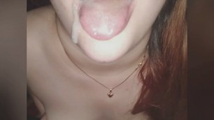 my first time with my friend's wife, she gives me some delicious sitting and I end up cumming in her mouth, my friend di